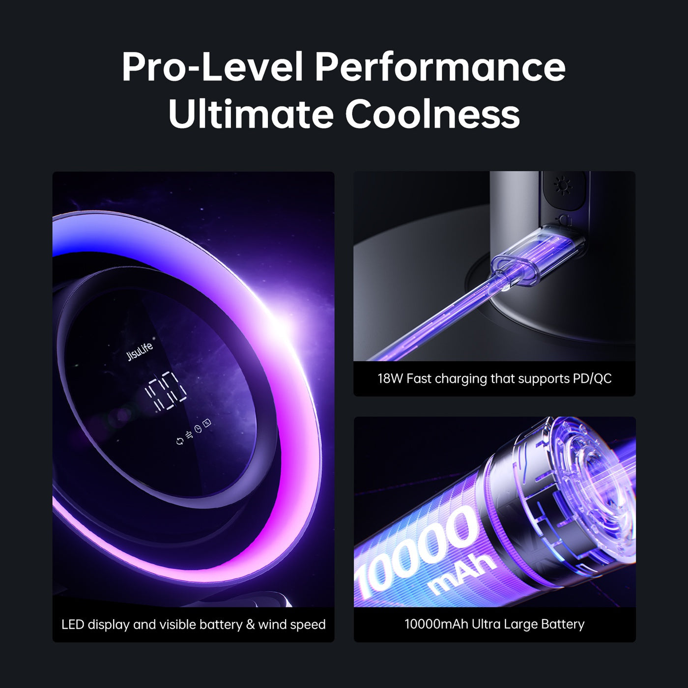 JisuLife Table Fan Pro3
